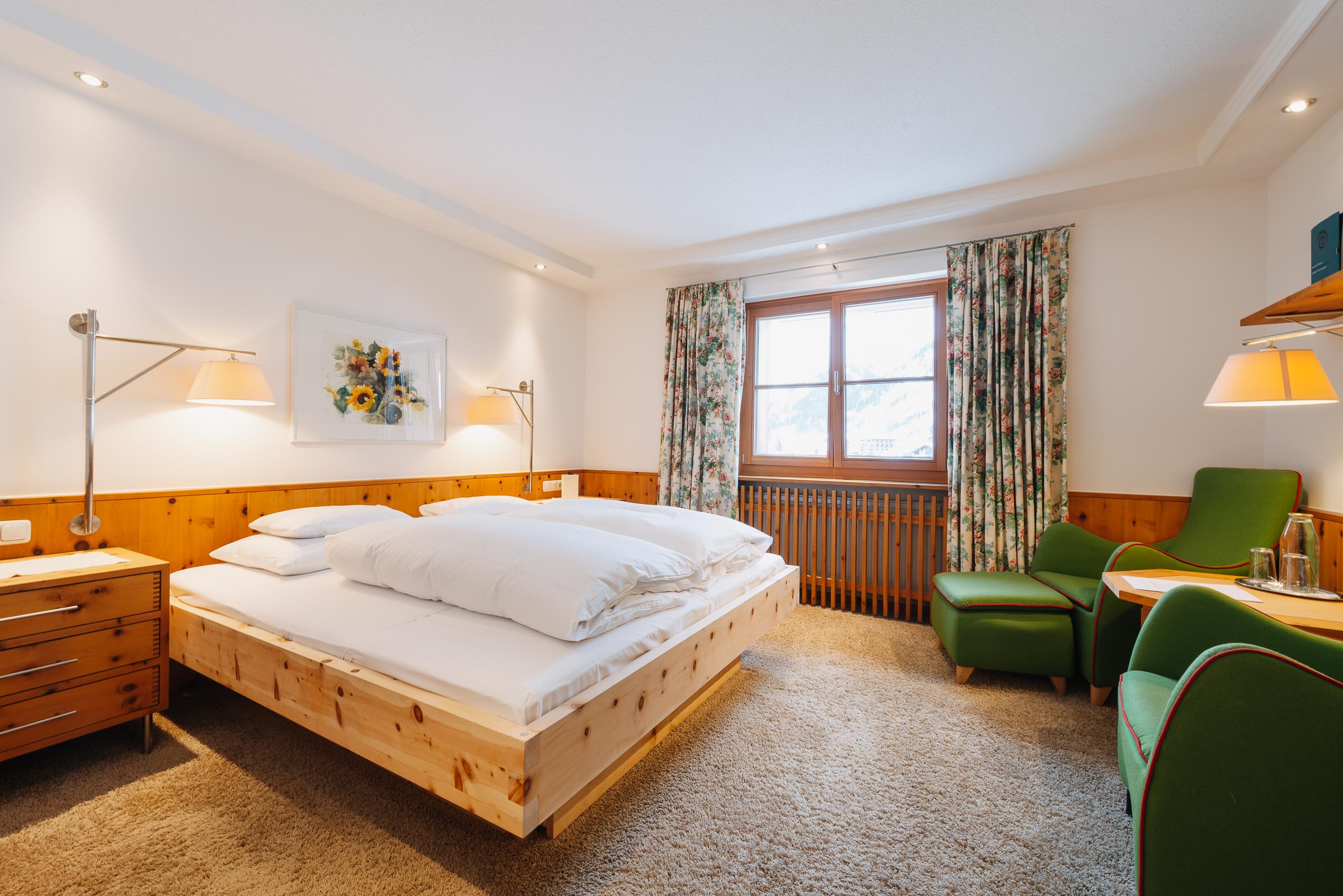 Das Doppelzimmer Schlafzimmer-Ansicht