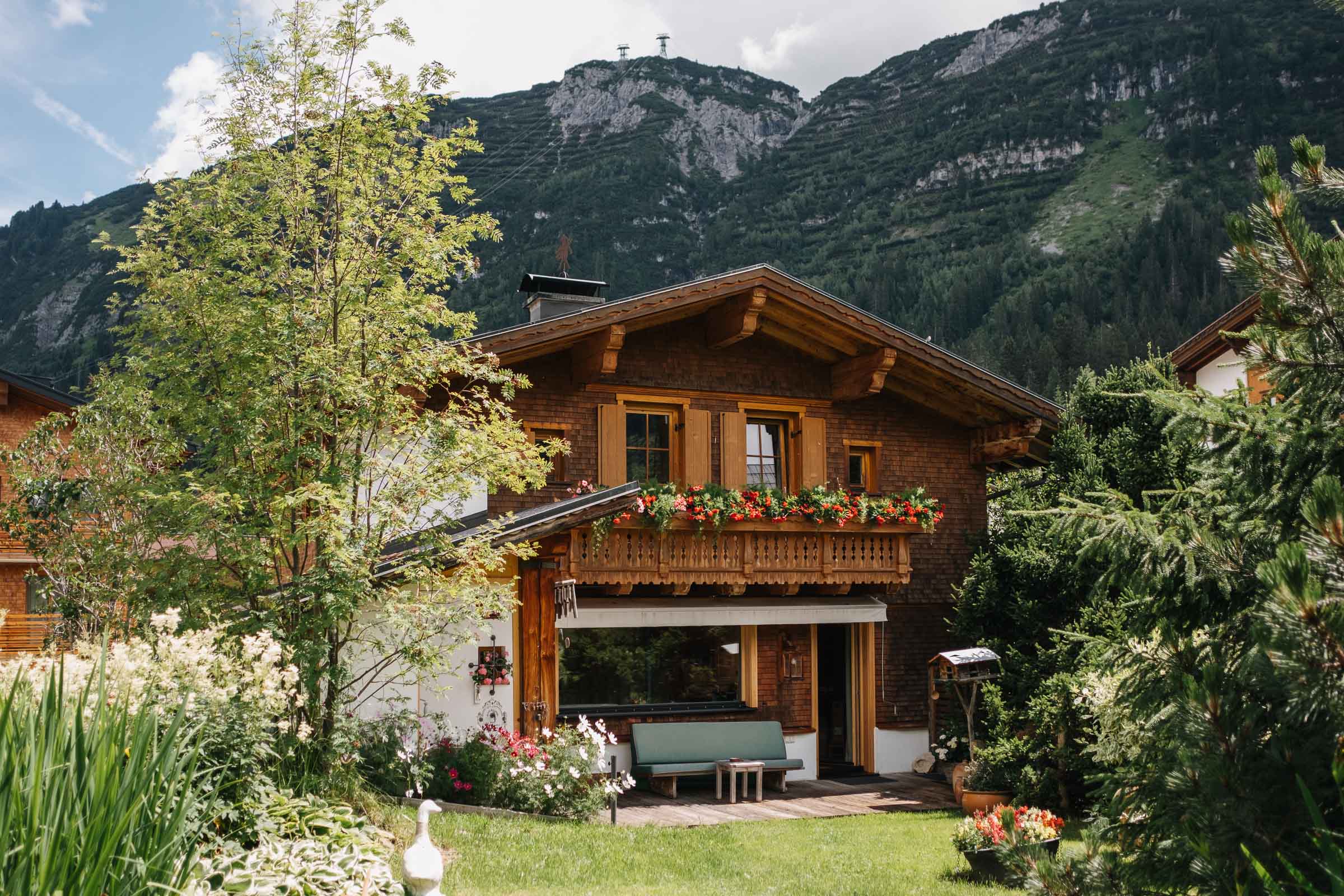 Außenansicht Hotel Aurora Lech