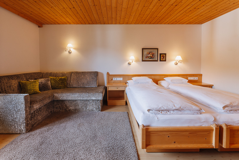Apartment mit Doppelbett